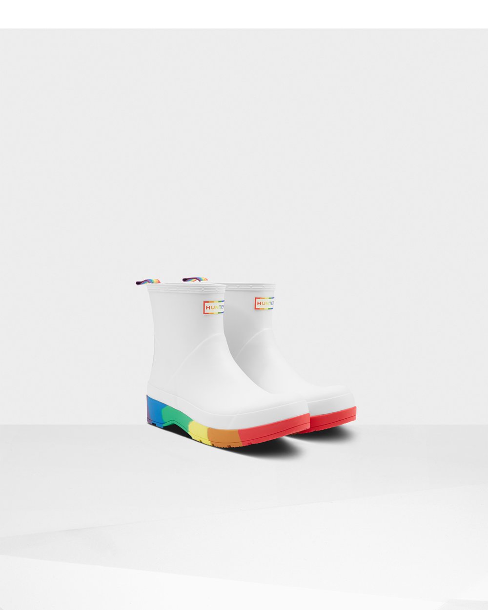 Botas Play Hunter Homem Branco - Original Pride Heeled Rain - 63SLHCMNY